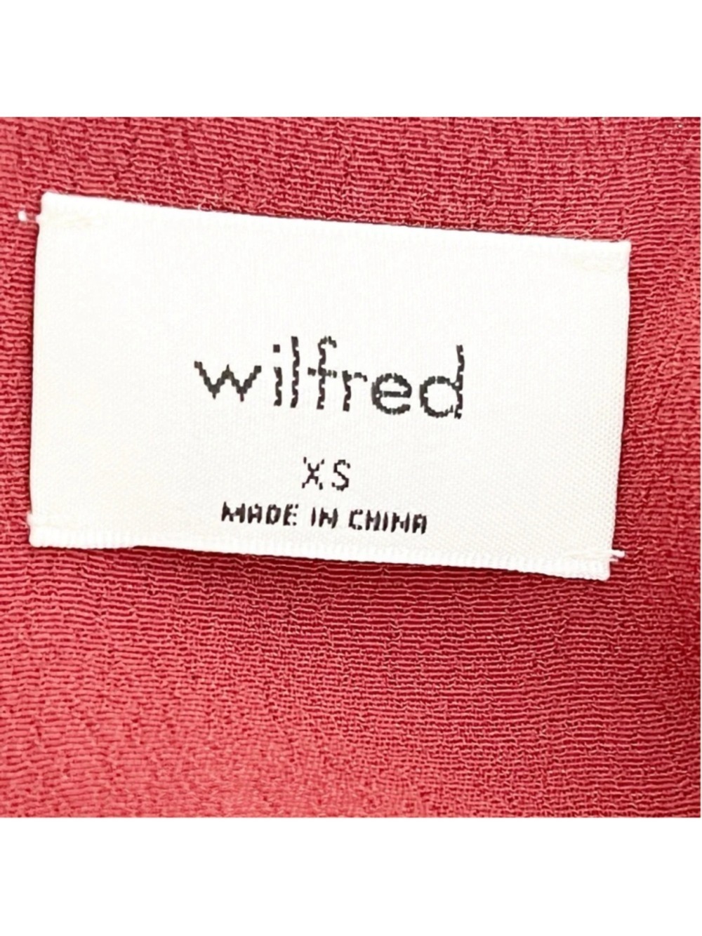 New Wilfred by Aritzia Barossa Dress in Carmine Red size XS - Picture 4 of 6